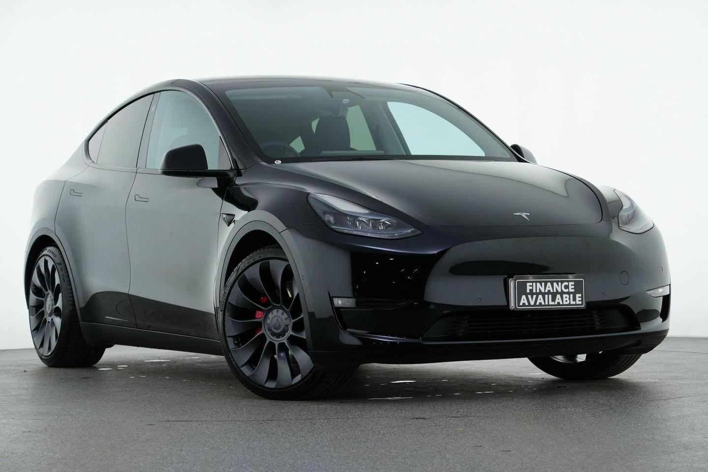 2023 Tesla Model Y in Solid Black
