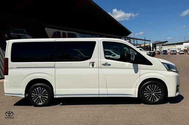 2022 Toyota Granvia VX in White