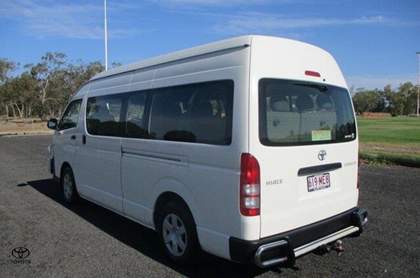2015 Toyota Hiace SLWB in White