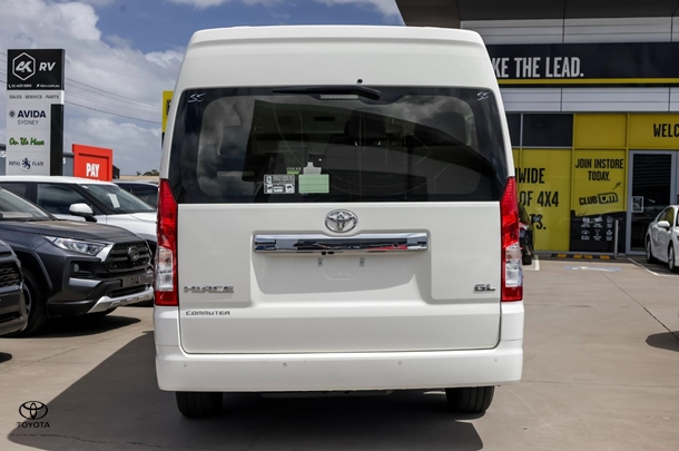 2021 Toyota Hiace SLWB in White