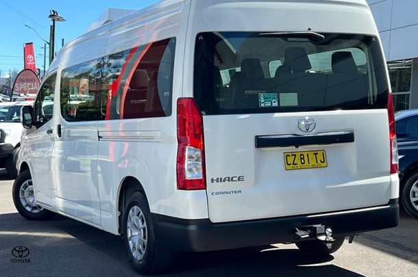 2020 Toyota Hiace SLWB in White
