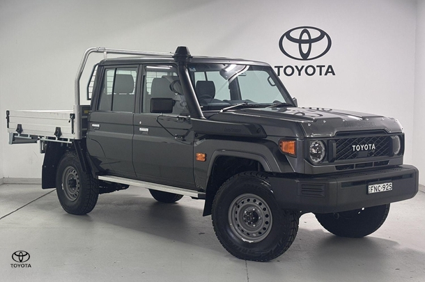 2024 Toyota Landcruiser Workmate in Silver