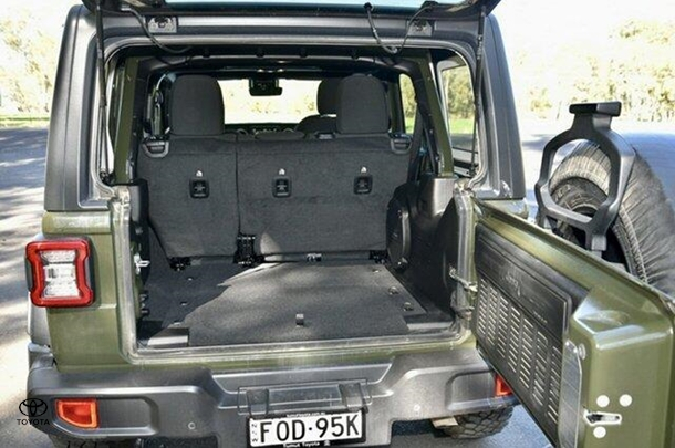 2020 Jeep Wrangler Unlimited Willys in Green