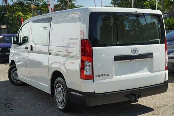 2024 Toyota Hiace LWB in White