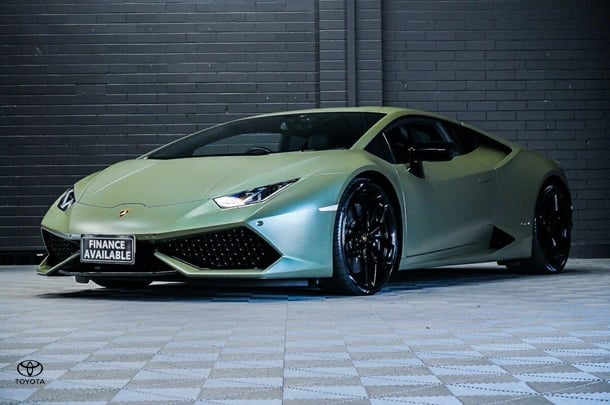 2017 Lamborghini Huracan LP610-4 in Green