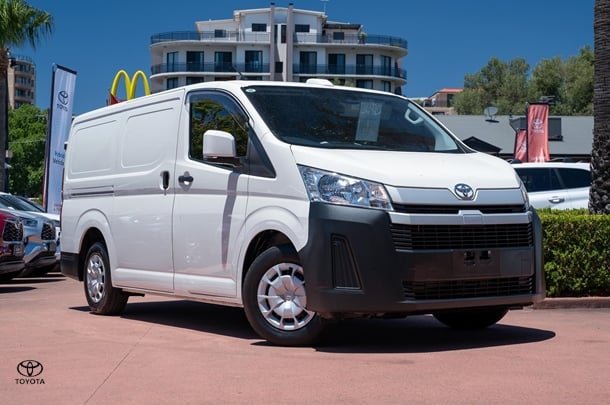 2024 Toyota Hiace LWB in White