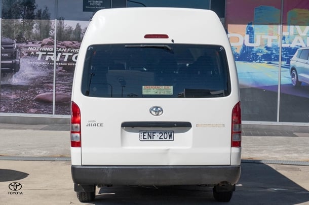 2012 Toyota Hiace SLWB in White
