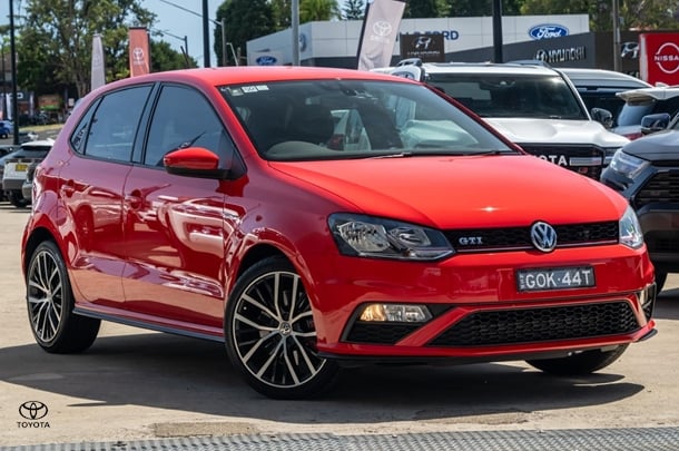 2015 Volkswagen Polo GTI in Red