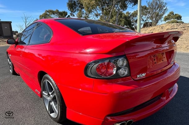 2003 Holden Special Vehicles Coupe GTO in Red