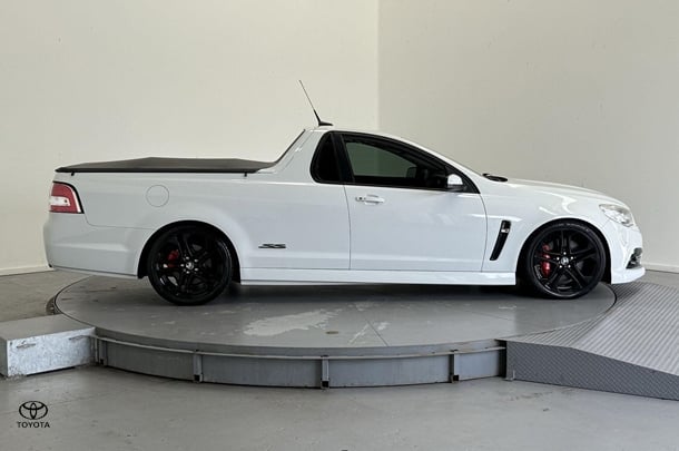 2015 Holden Ute SS V Redline in White