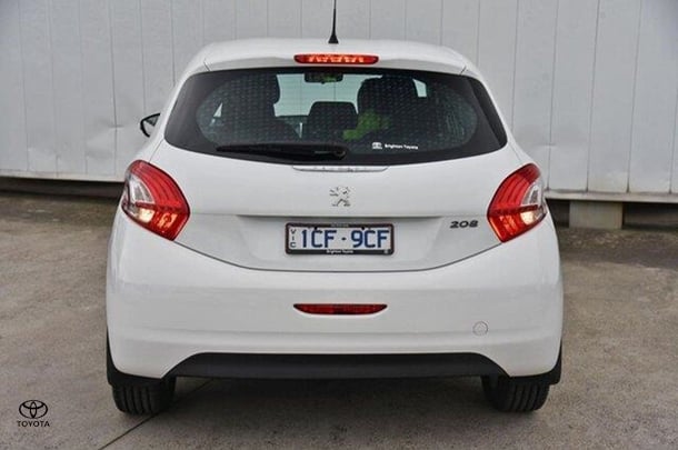 2014 Peugeot 208 Active in White