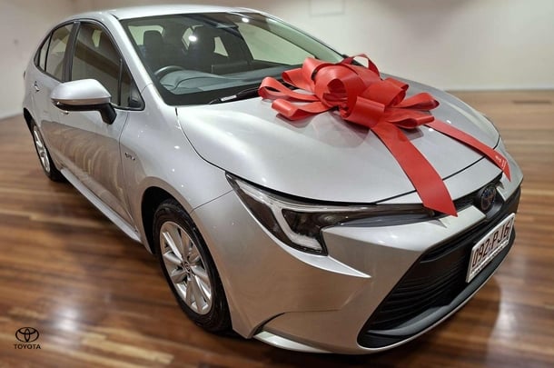 Image of 2024 Toyota Corolla Sedan Hybrid Ascent Sport
