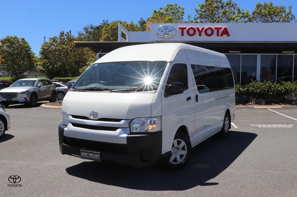 2017 Toyota Hiace SLWB in White