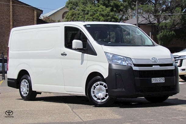 2020 Toyota Hiace LWB in White