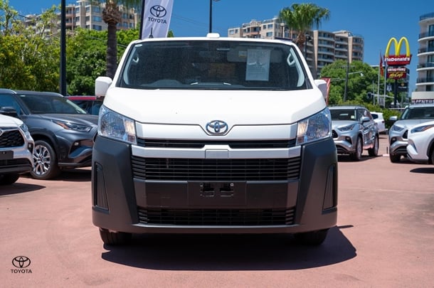 2024 Toyota Hiace LWB in White
