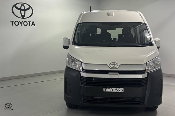 2025 Toyota Hiace SLWB in White