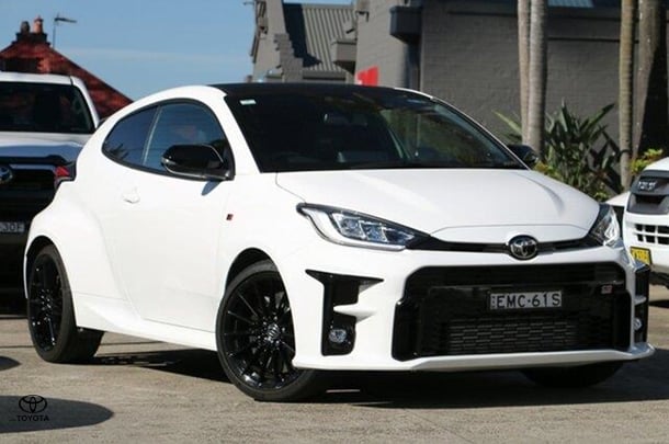 2020 Toyota Yaris GR in White