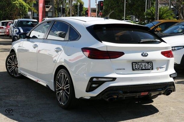 2019 Kia Cerato GT in Clear White