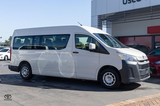 2019 Toyota Hiace Commuter in White