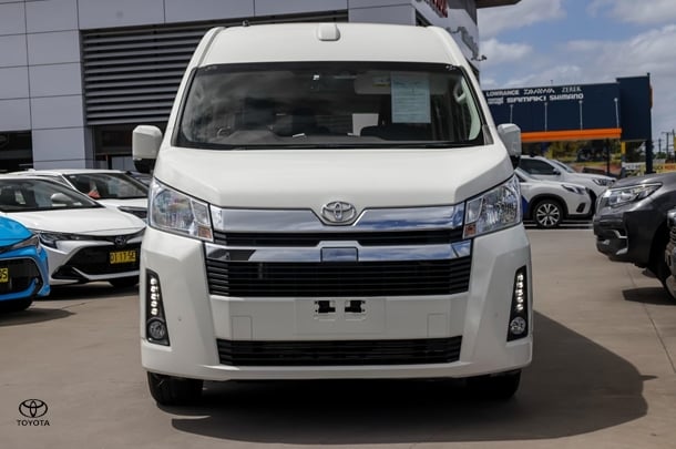 2021 Toyota Hiace SLWB in White