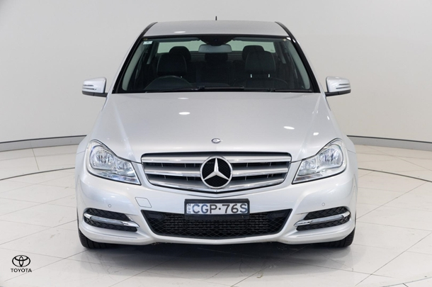 2012 Mercedes-Benz C-Class C200 BlueEFFICIENCY in Silver