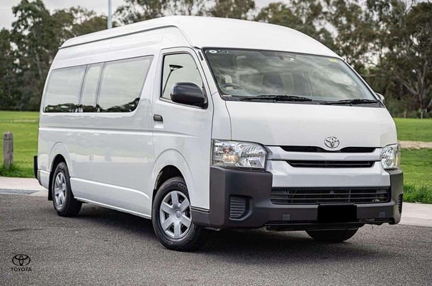 2014 Toyota Hiace SLWB in White