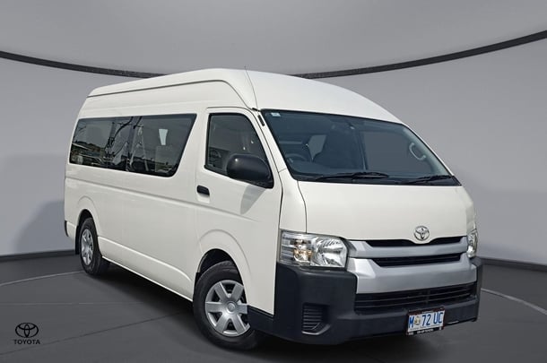 2017 Toyota Hiace SLWB in White