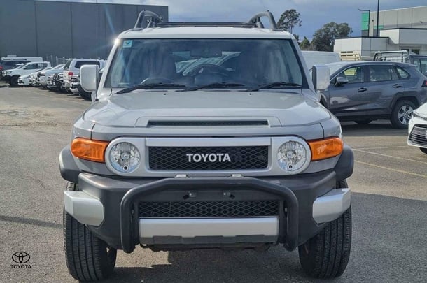 2012 Toyota FJ Cruiser FJ Cruiser in Two Tone Silver