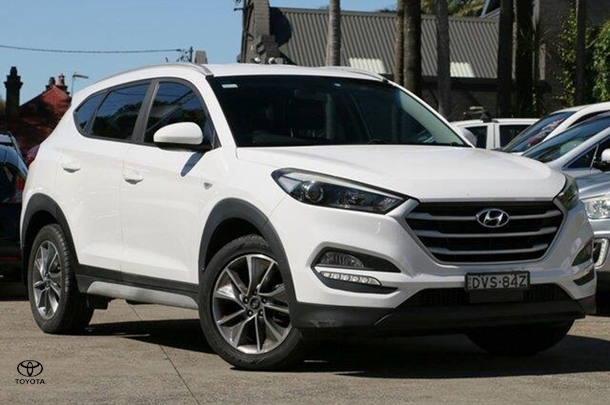 2017 Hyundai Tucson Active X in White