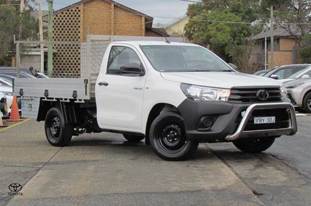 2020 Toyota Hilux Workmate in White