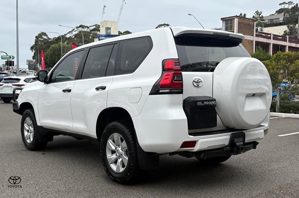 2019 Toyota Landcruiser Prado GX in White