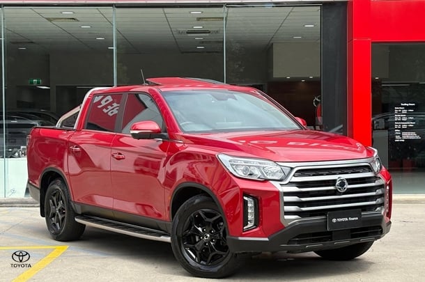 2023 SsangYong Musso Ultimate Luxury in Red
