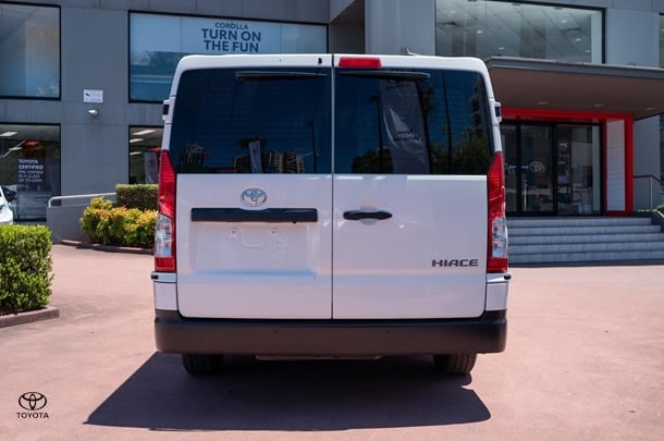 2024 Toyota Hiace LWB in White