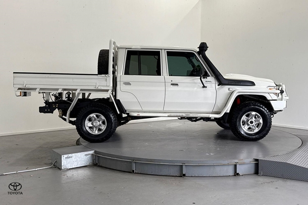 2022 Toyota Landcruiser GXL in White
