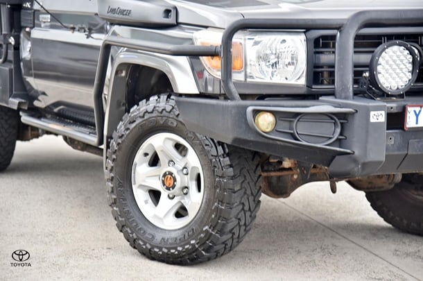 2011 Toyota Landcruiser GX in Silver