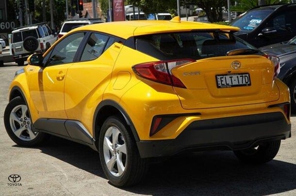 2019 Toyota C-HR Standard 2WD in Yellow