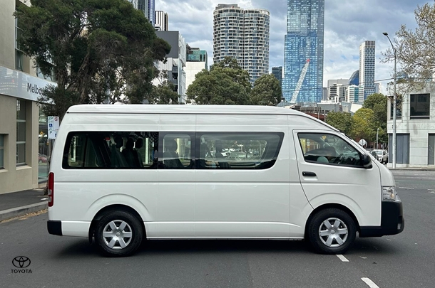 2017 Toyota Hiace SLWB in White