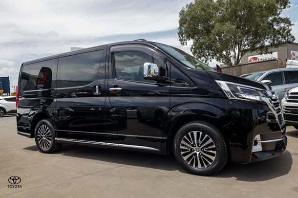 2019 Toyota Granvia VX in Black