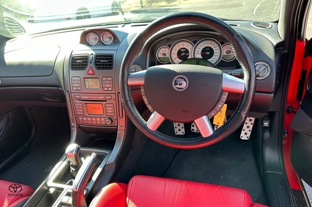 2003 Holden Special Vehicles Coupe GTO in Red