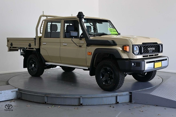2025 Toyota Landcruiser GXL in Beige