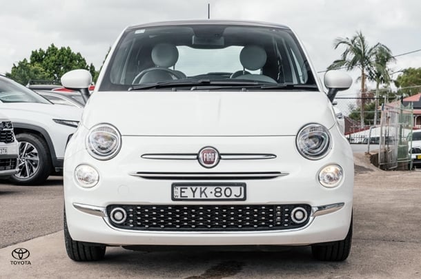 2022 Fiat 500 Dolcevita in White