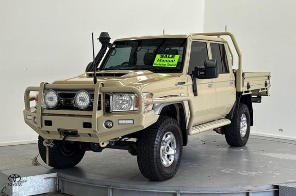 2022 Toyota Landcruiser GXL in Beige