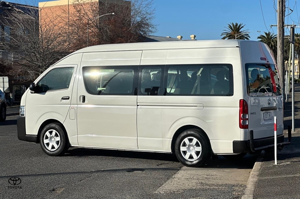 2018 Toyota Hiace SLWB in White