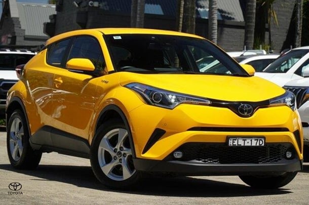 2019 Toyota C-HR Standard 2WD in Yellow
