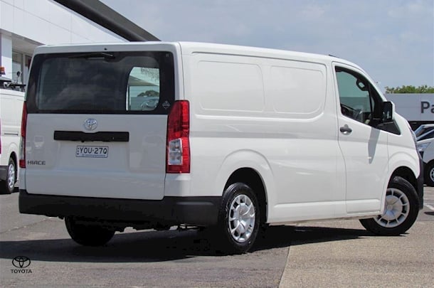 2020 Toyota Hiace LWB in White