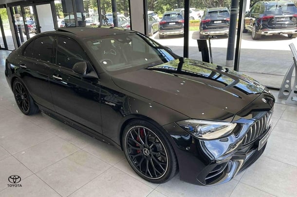 2023 Mercedes-Benz C-Class C63 AMG S E Performance in Black