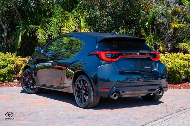 2024 Toyota Yaris GTS in Black