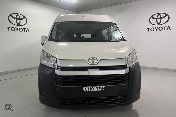 2024 Toyota Hiace SLWB in White