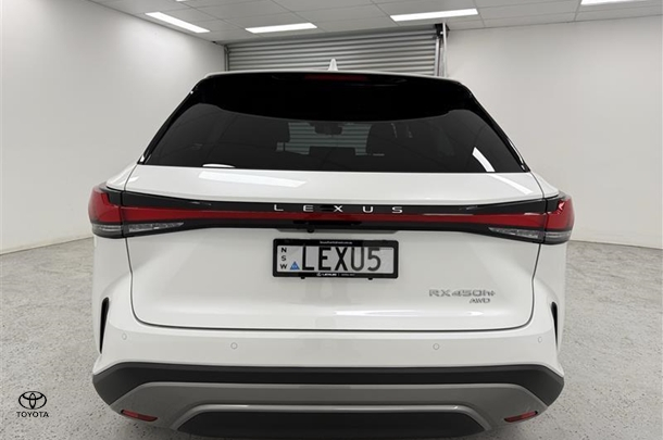 2025 Lexus RX RX450h+ Sports Luxury in White