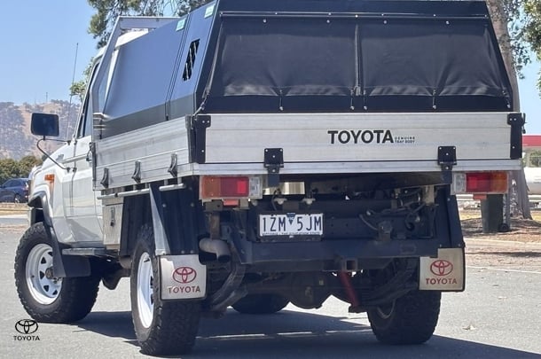 2010 Toyota Landcruiser Workmate in White